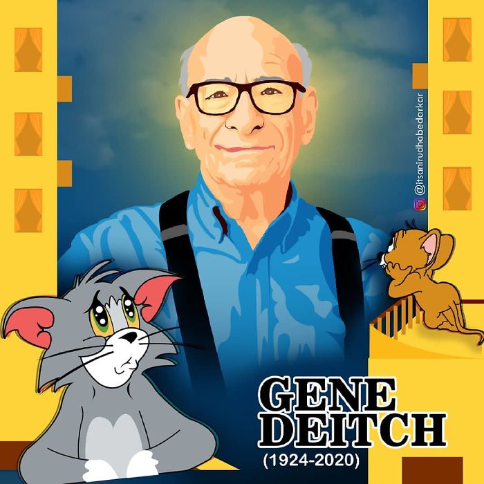 Gene-Deitch-Tom-And-Jerry-Popeye-Illustrator-Tribute