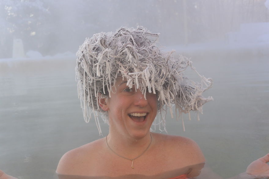 Hair Freezing Contest