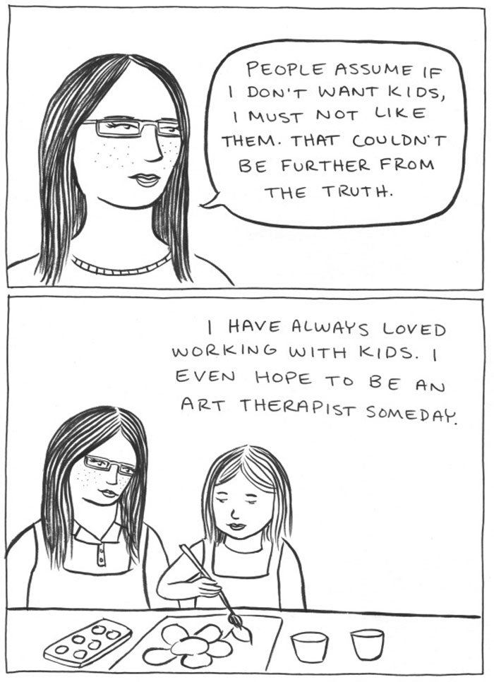 Not All Women Want Kids And This Artist Illustrates Why It's OK