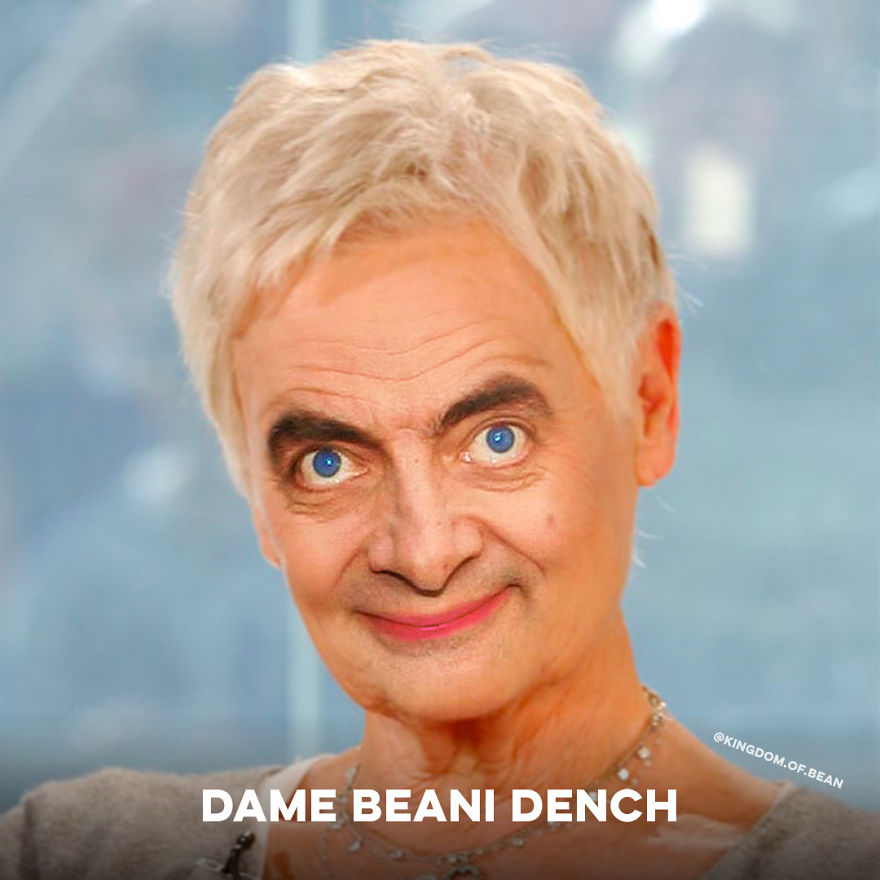 Dame Judi Dench As Mr. Bean