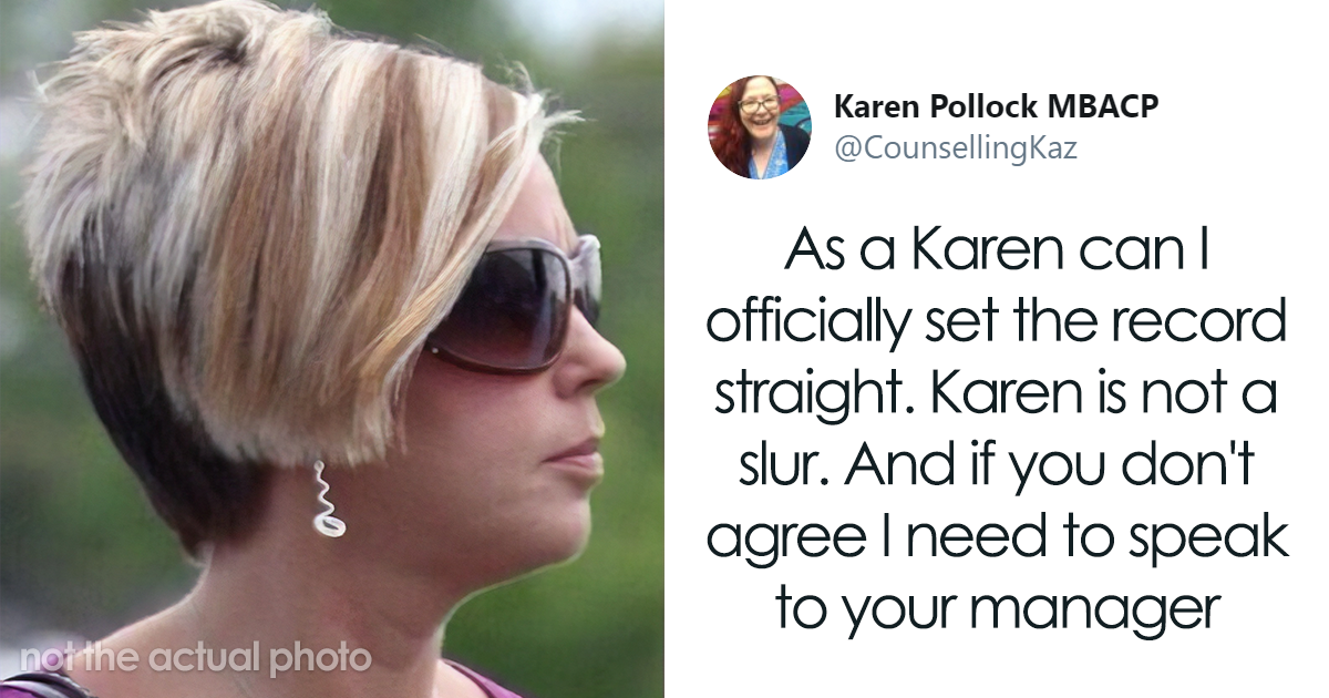 Feminist Suggests Karen Is A Sexist Slur Against Women People