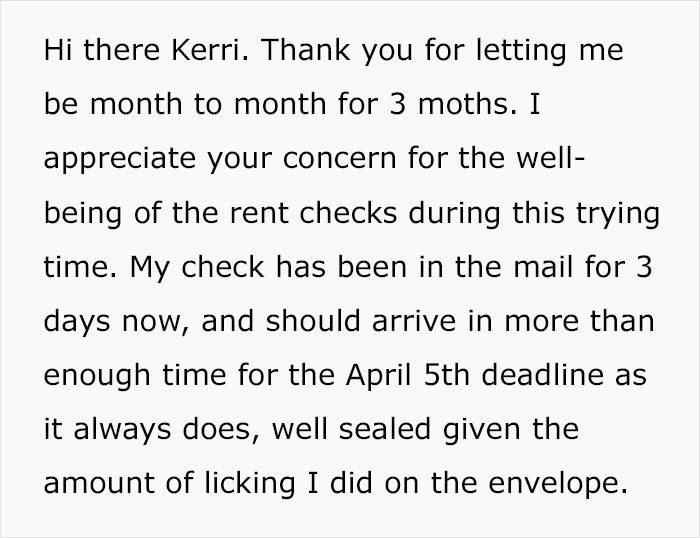 Landlord Threatens To Evict Tenant If He Doesn't Pay Next Month, So He Shuts Them Down With The Perfect Email