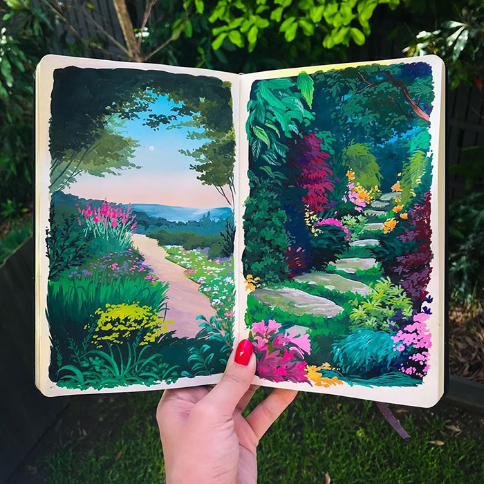 59 Vibrant Illustrations Inspired By Nature By Australian Artist