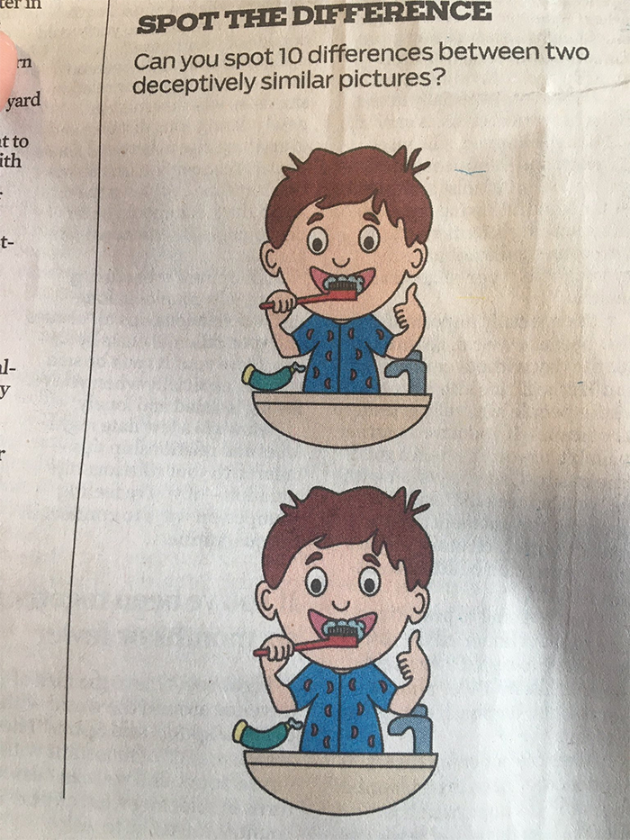 After No One Could Spot A Difference In This Puzzle, The Newspaper Had To Issue An Apology