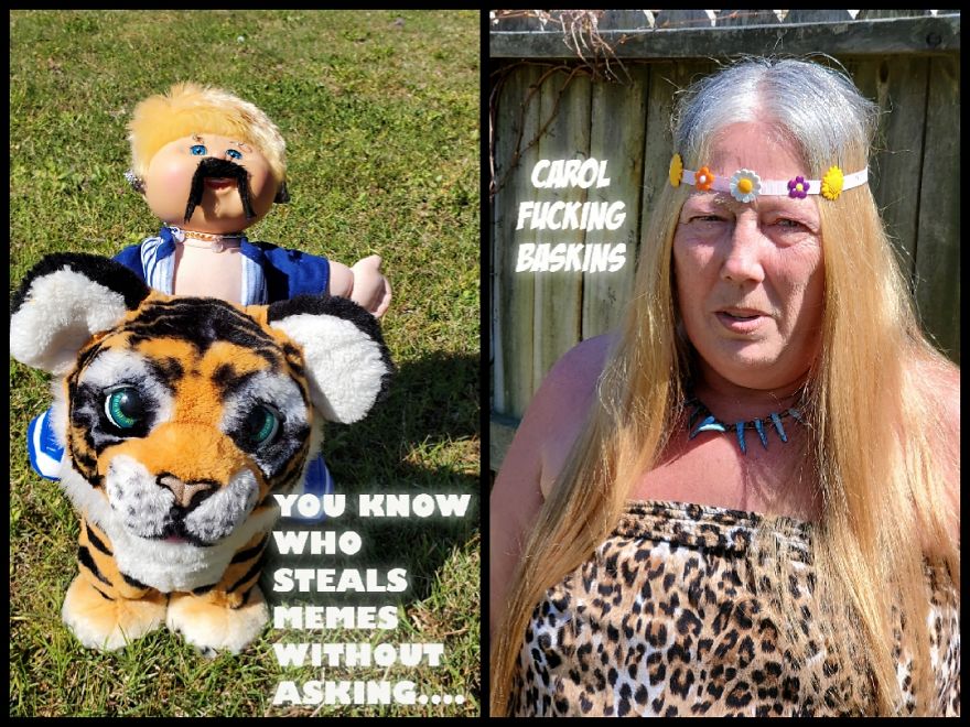 My Mom As Carol Baskins