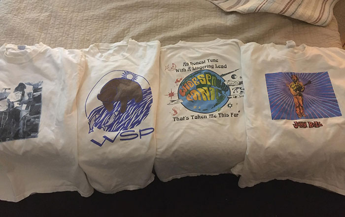 Cleaning Out The Garage During The Safe At Home Order And Found These Old Classic T-Shirts