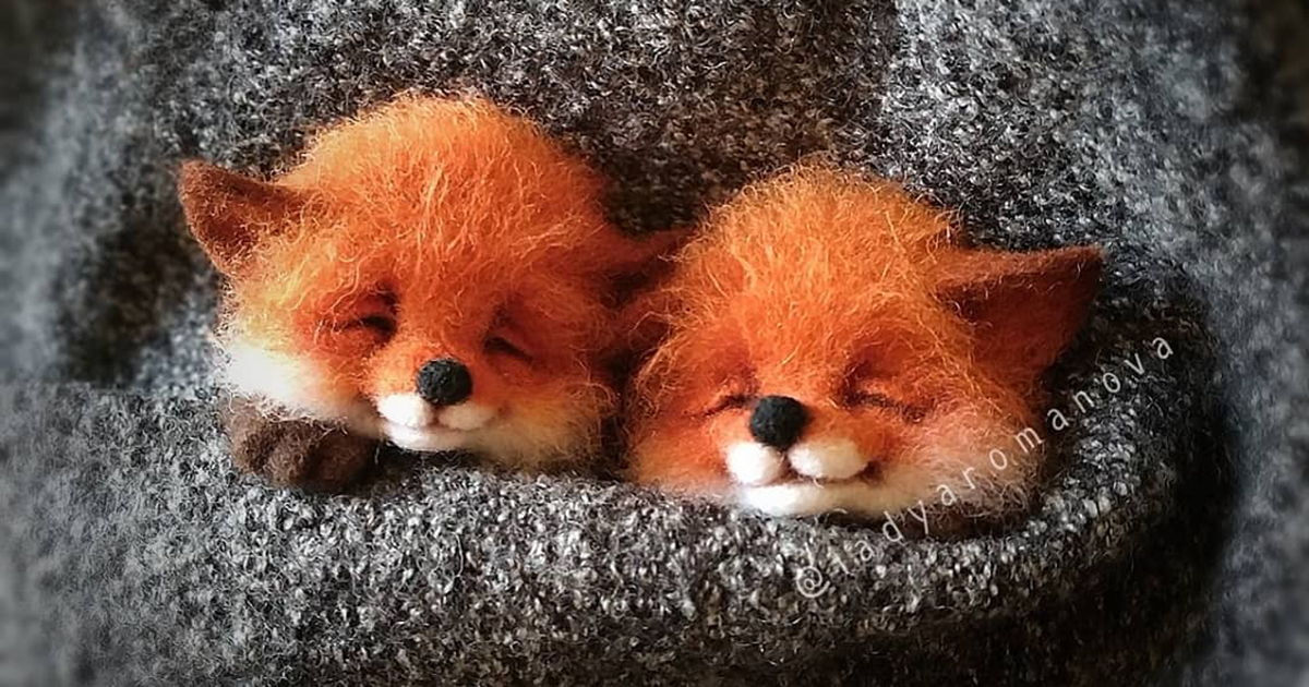 Russian Artist Creates Adorable Mini Felt Animals And Here Are 30 Of The  Best Ones
