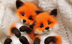 Russian Artist Creates Adorable Mini Felt Animals And Here Are 30 Of The Best Ones