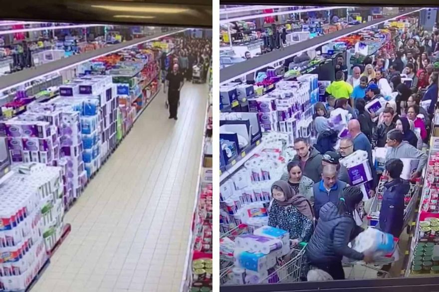 Covid-19 Quickly Taking Over The Supermarkets Covid-19 Quickly Taking Over The Supermarkets