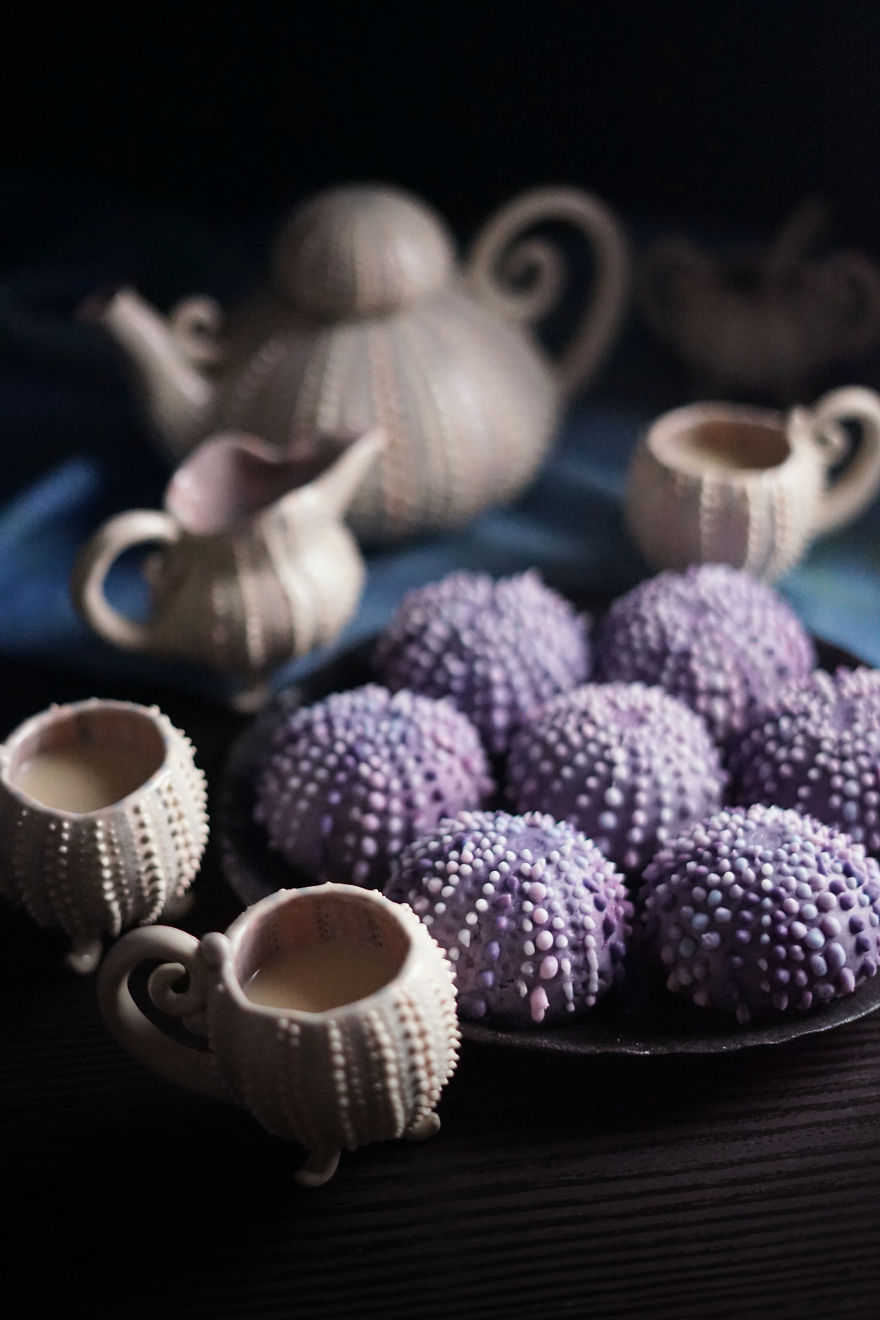 Sea Urchin Tea Cakes
