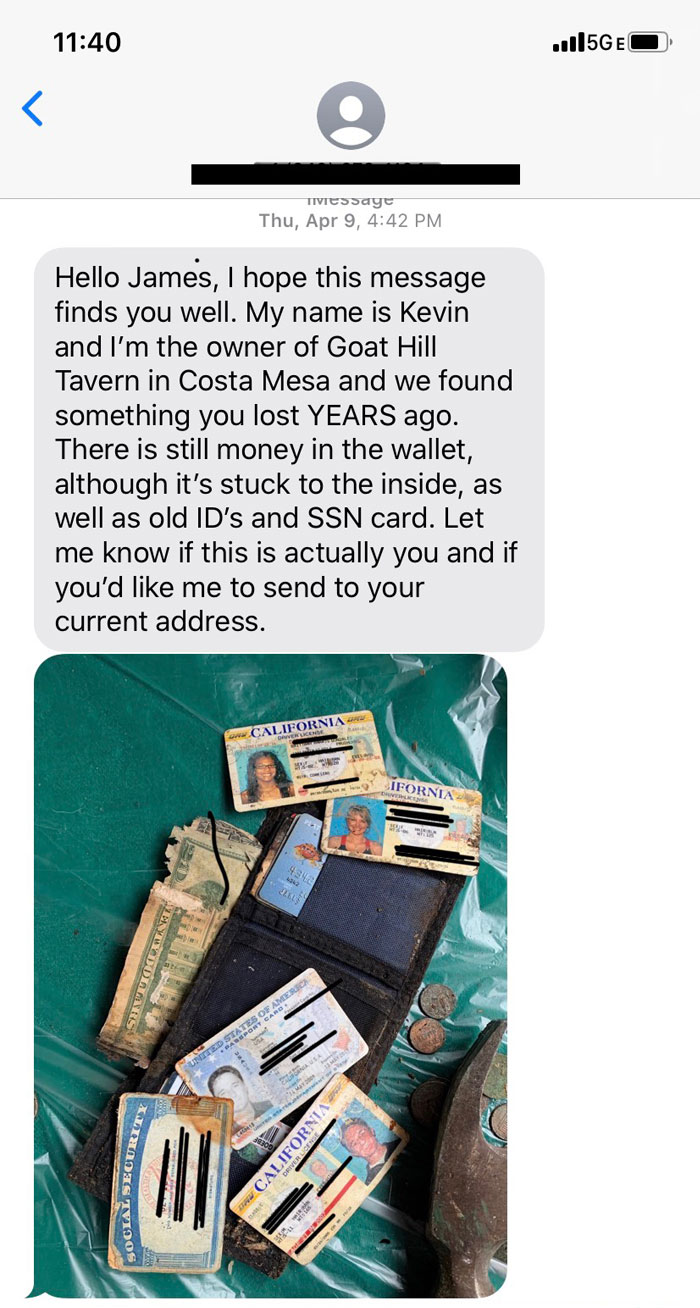 After Losing His Wallet This Guy Realizes He Needs To Fix His Life, Gets It Returned 7 Years Later