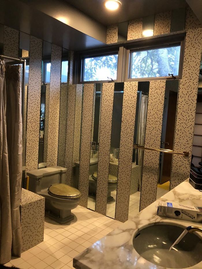 This Is Our Guest Bathroom In Our Mid-Century Ranch