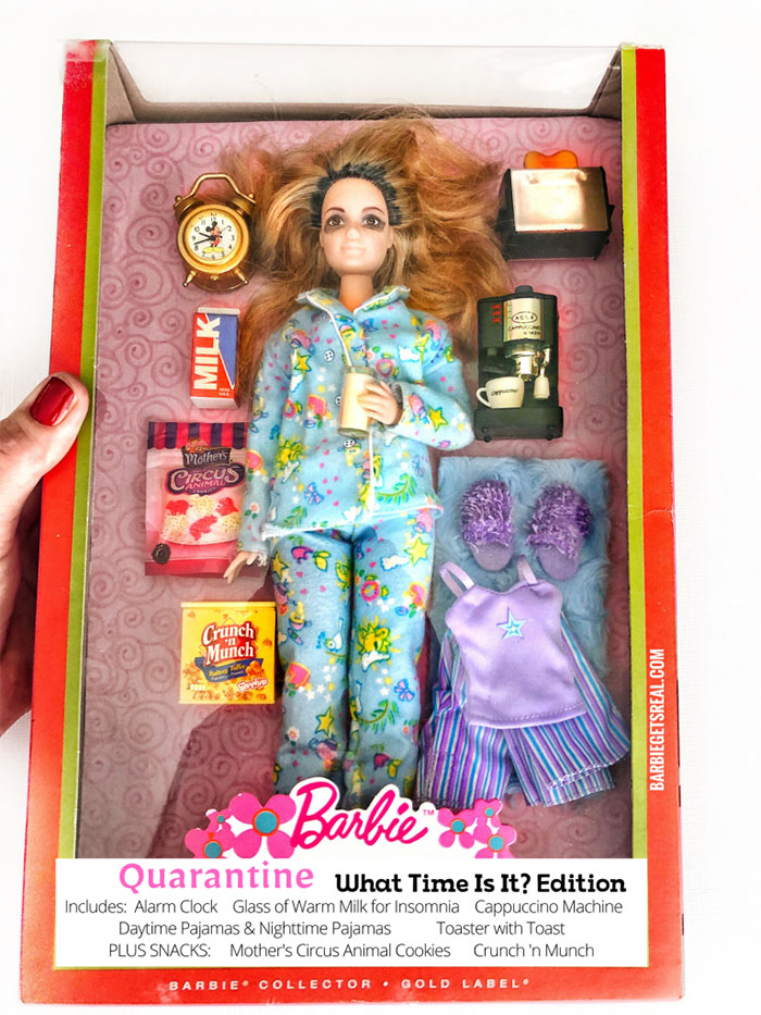 Quarantine Barbie What Time Is It? Edition