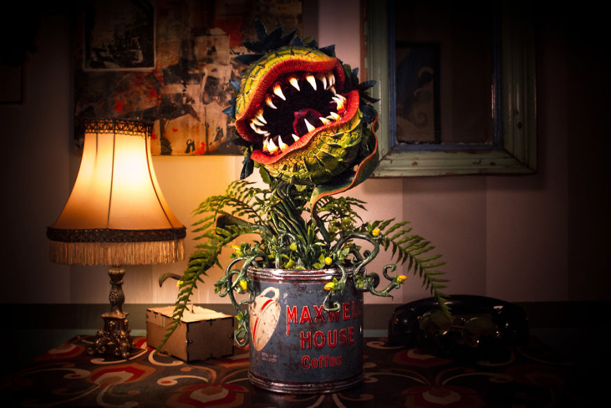 thumbnail interactive-video image 1 of Little Shop Of Horrors Script Signed – Audrey II & Cast Autograph Reprints 1 of 6