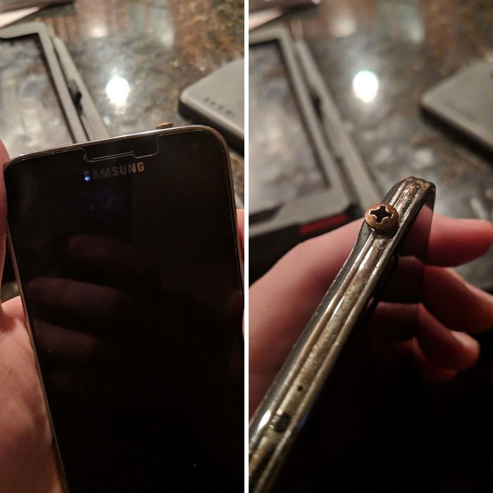 My Grandpa Thought His Headphone Jack Was A Screw Hole