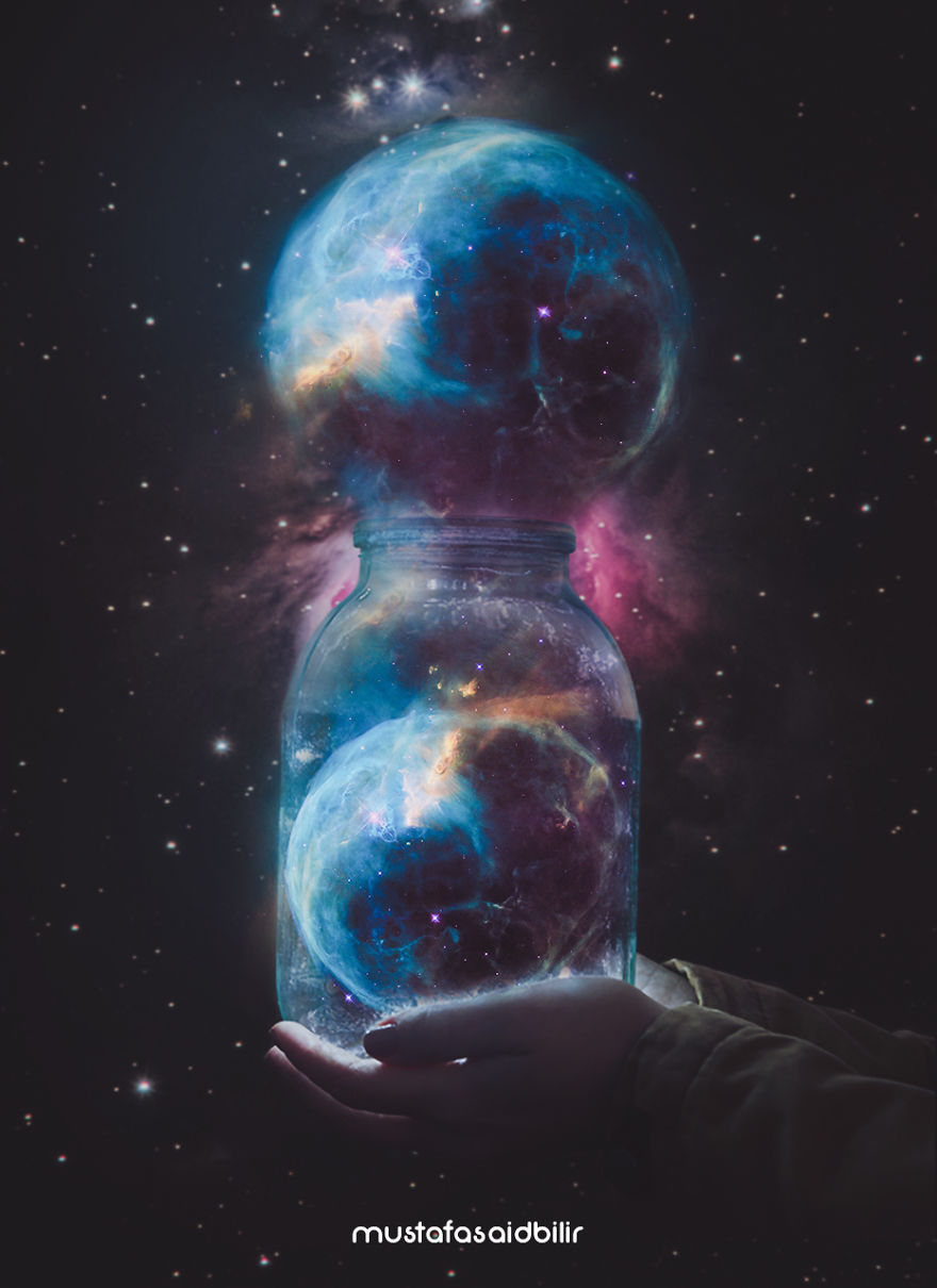 Yes, I'm An Astronomy Fan! 11 Photo Manipulations I Created
