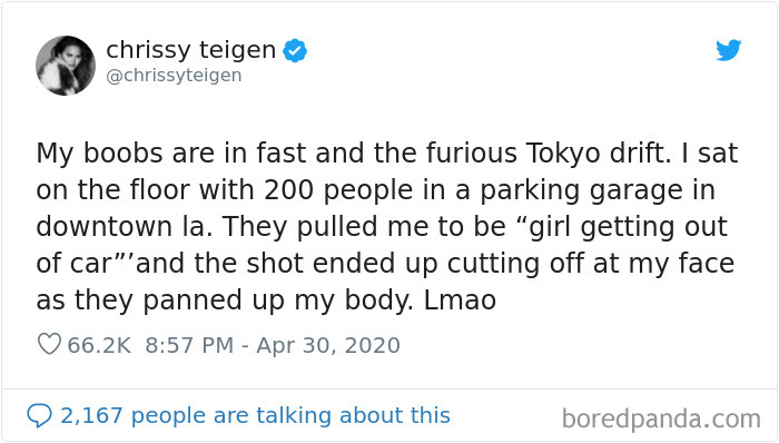 People-Share-Their-1-Minute-Of-Fame-Stories-Chrissy-Teigen
