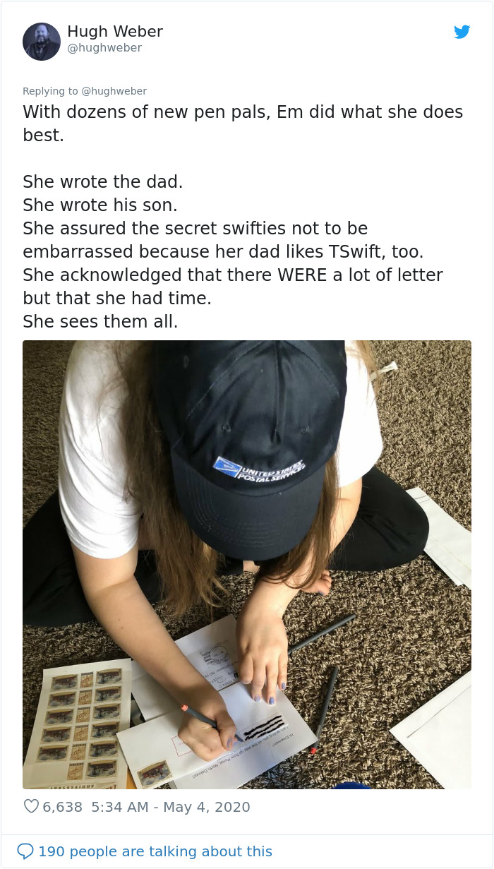 11Y.O Girl Befriends Mail Carrier By Sending Letters, Teaches Everyone The Importance Of Human Connection During These Tough Times