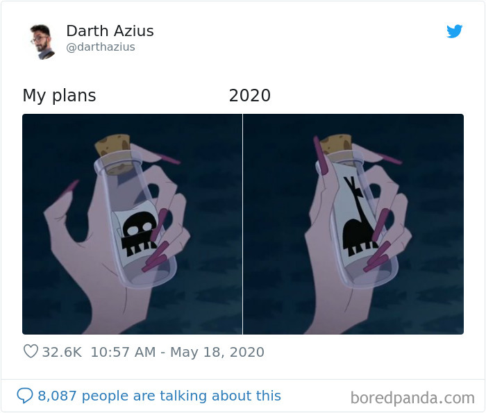 People Make Hilarious My Plans Vs 2020 Memes And Here Are 30 Of