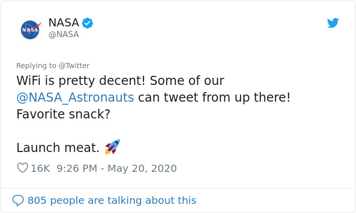 Flirty Conversation Between Twitter And NASA Is Going Viral