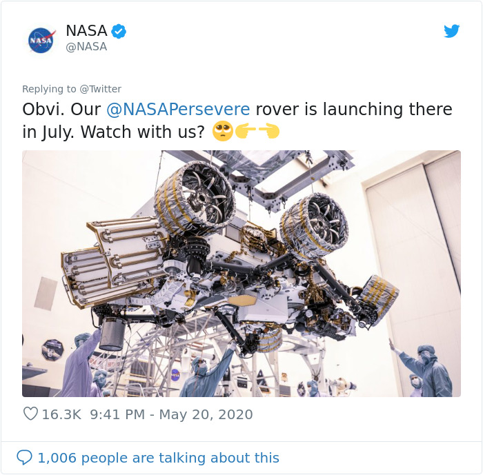 Flirty Conversation Between Twitter And NASA Is Going Viral