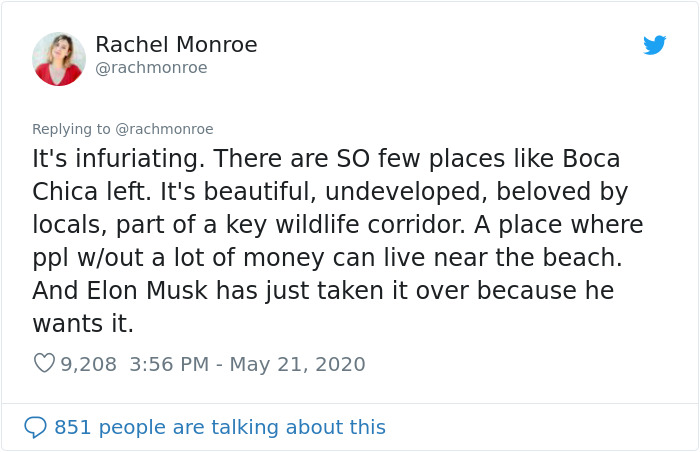 ‘It’s Infuriating’ – Woman Shares What It’s Like To Be Elon Musk’s SpaceX Neighbor
