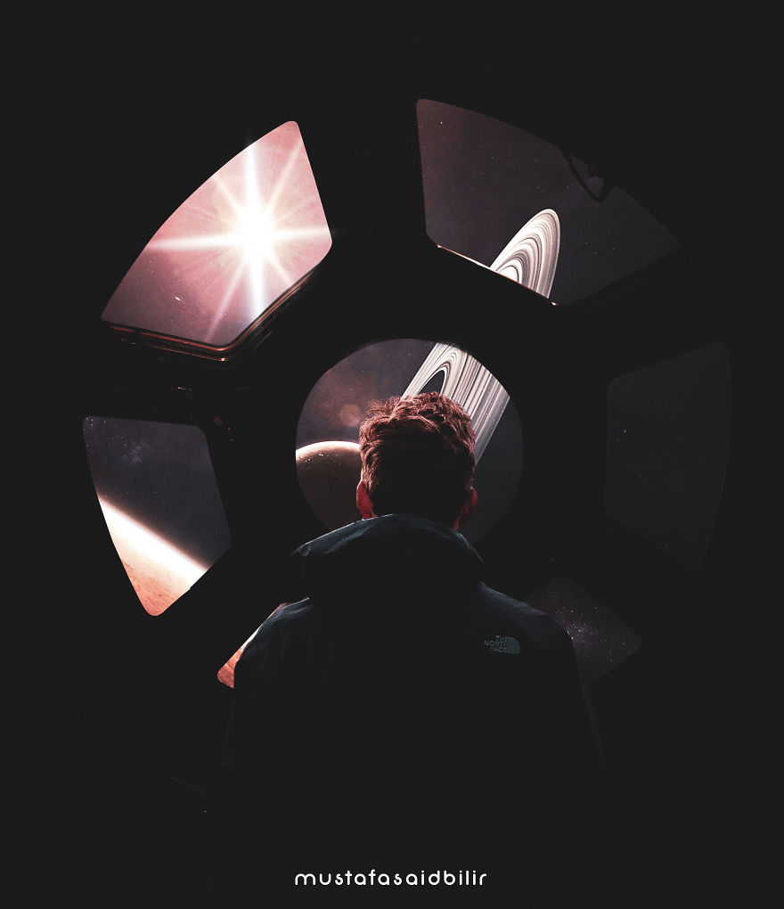 Yes, I'm An Astronomy Fan! 11 Photo Manipulations I Created