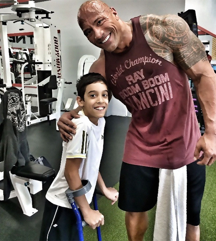 The Time He Met His Fan Lorenzo Whose Smile Made The Entire Gym Light Up