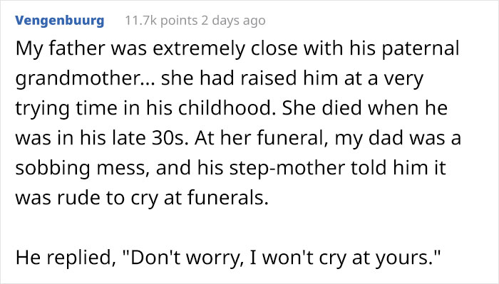 Men Share Their "Toxic Masculinity" Stories After This Guy Shares A Story Of How His Dad Was Told It's Rude To Cry At Funerals