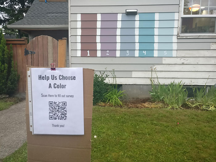 Family Asks Neighbors To Pick Their Next House Color By Creating A Survey, Gets Over 110,000 Votes