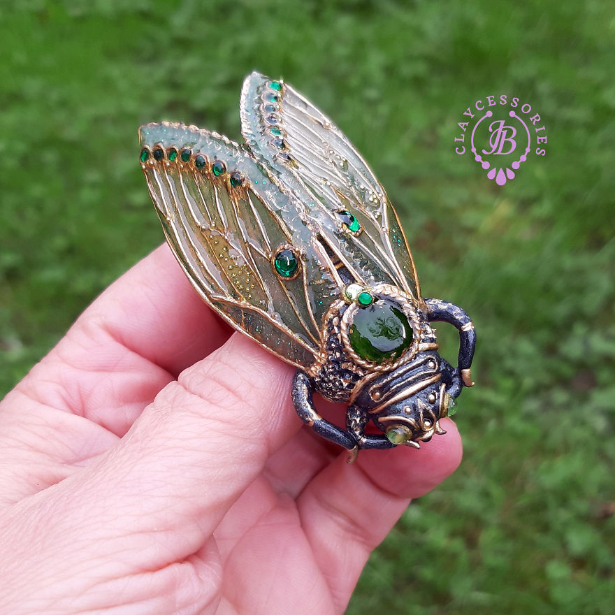 My Cicadas From Polymer Clay (12 Pics)