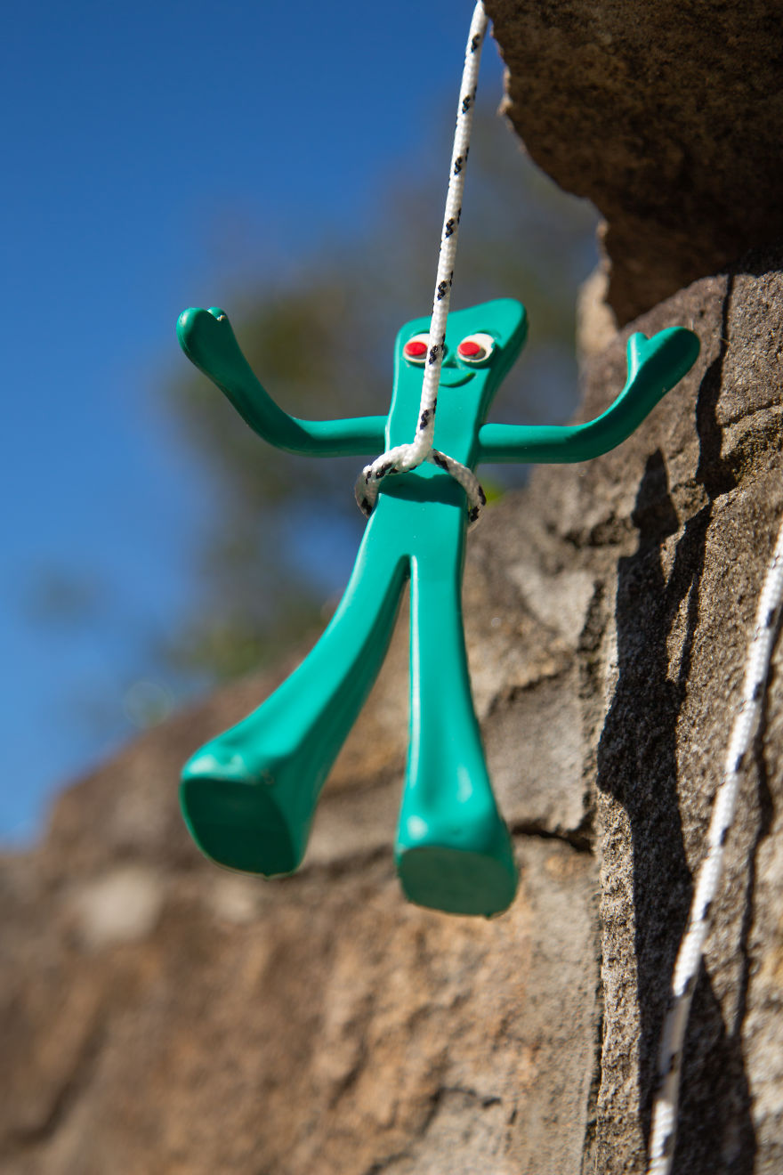 Gumby And I Made First Ascent Of "Social Distancing" Grade 5.10c Gumby And I Made First Ascent Of "Social Distancing" Grade 5.10c