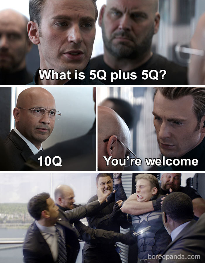 Captain America Elevator Meme You're Welcome
