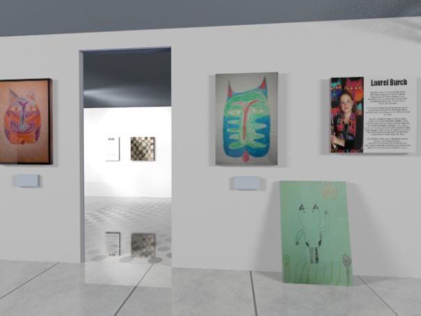 A Virtual Gallery For My Student's Work