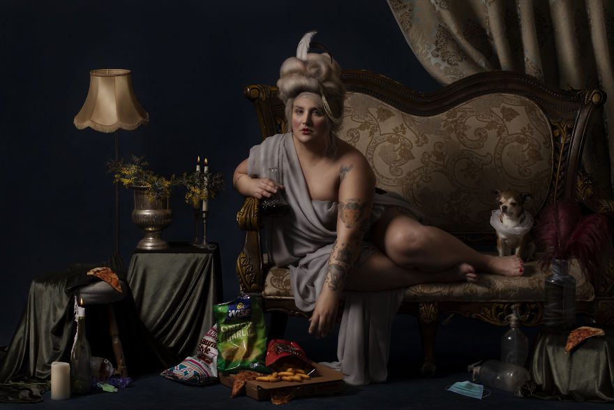 We Imagined What Quarantine Could Look Like In The 1800's And Photographed Modern Victorian Paintings To Portray It. We Imagined What Quarantine Could Look Like In The 1800's And Photographed Modern Victorian Paintings To Portray It.
