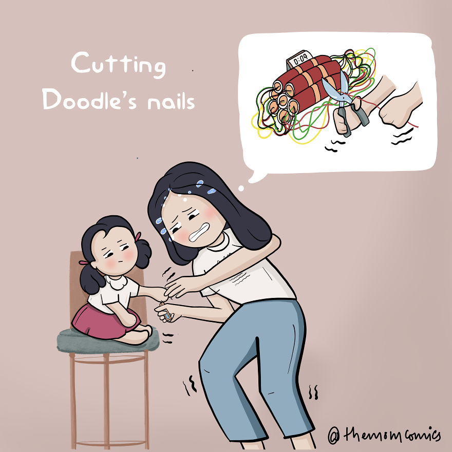Cutting My Toddler’s Nails Cutting My Toddler’s Nails
