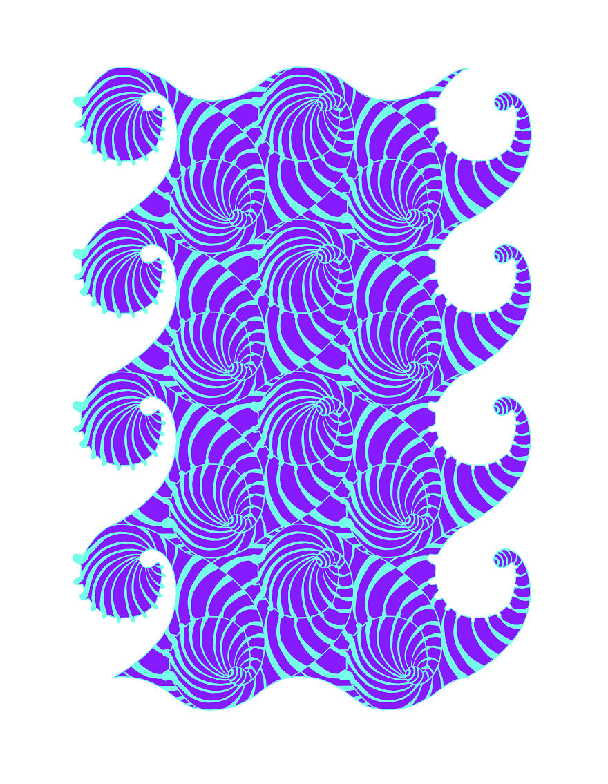 Patterns Inspired By M.c. Escher