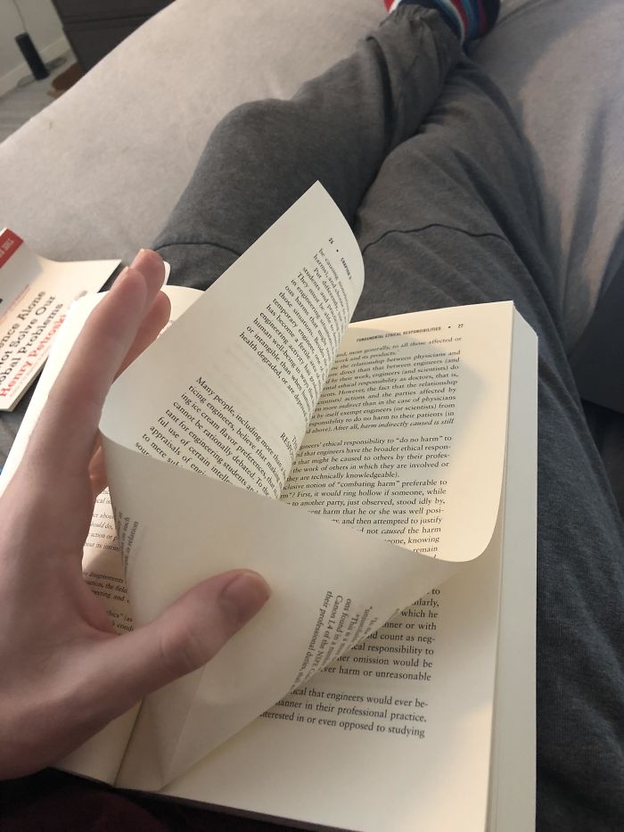 The Bottom Of These Two Pages In My Book Were Connected