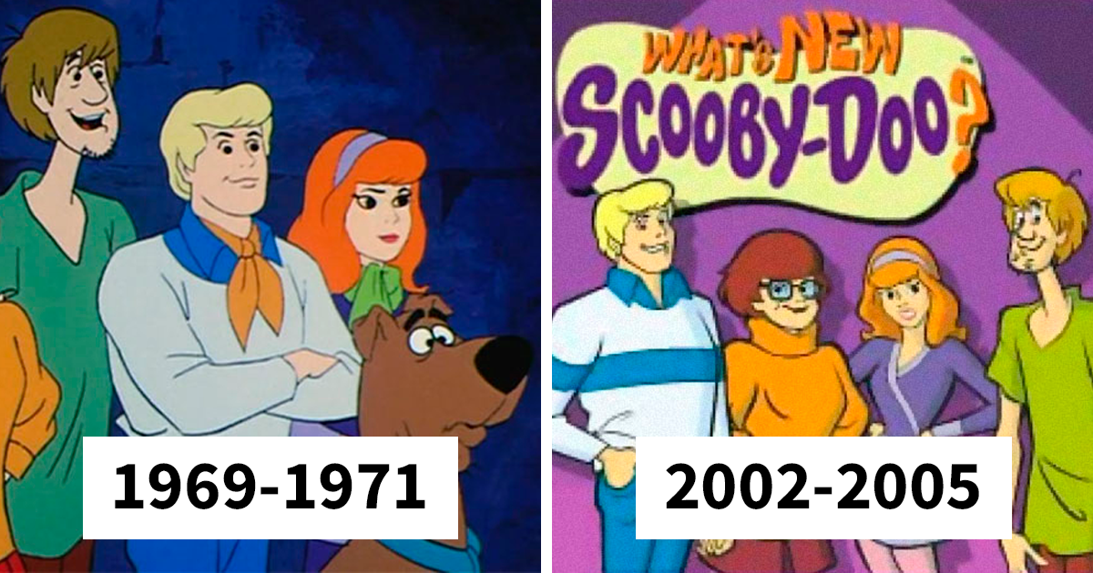 Person Sums Up The Changes In Scooby Doo Over The Years With Hilariously  Accurate Descriptions | Bored Panda