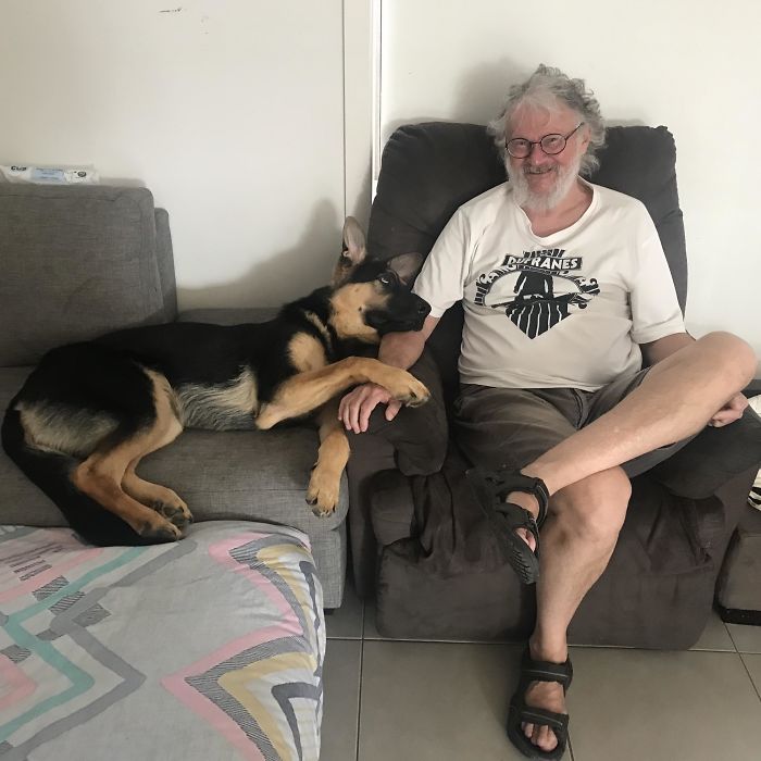 The Way My Dog Looks At My Dad