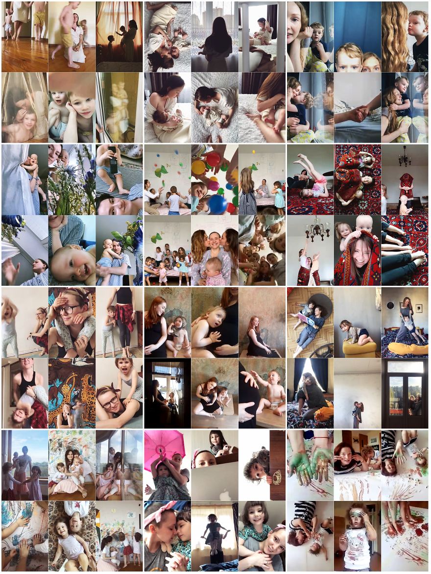 72 Photos Of Mother`s Love During Self-Isolation 72 Photos Of Mother`s Love During Self-Isolation