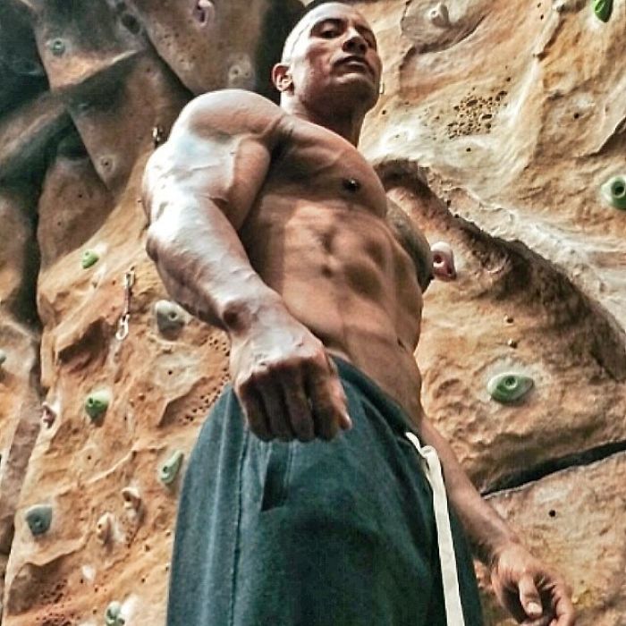 The Time He Went Rock Climbing