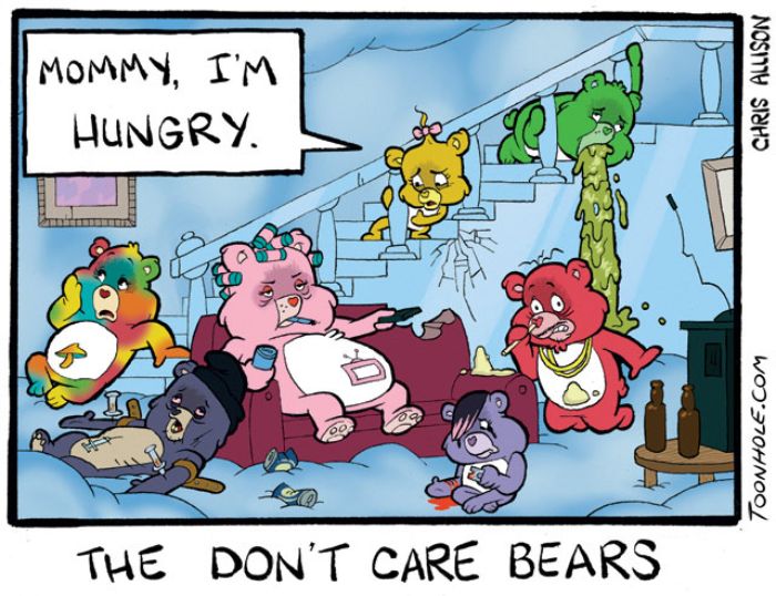 The Don't Care Bears