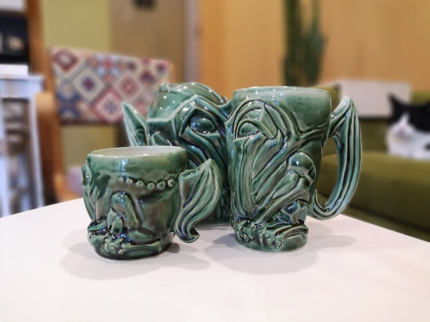 An Artist Creates Cthulhu Teapot And It Looks Amazing! An Artist Creates Cthulhu Teapot And It Looks Amazing!