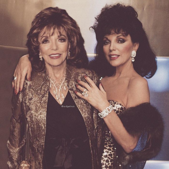 Joan Collins & Alexis Colby
