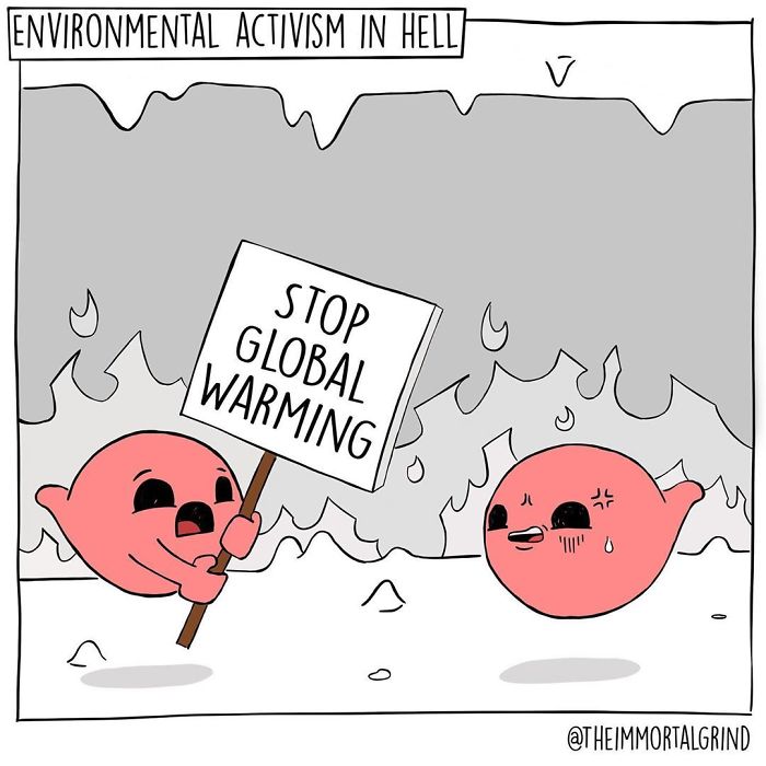Fighting Global Warming...in Hell
