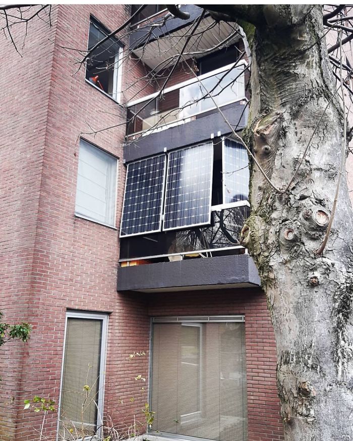 Solar Powered Balcony