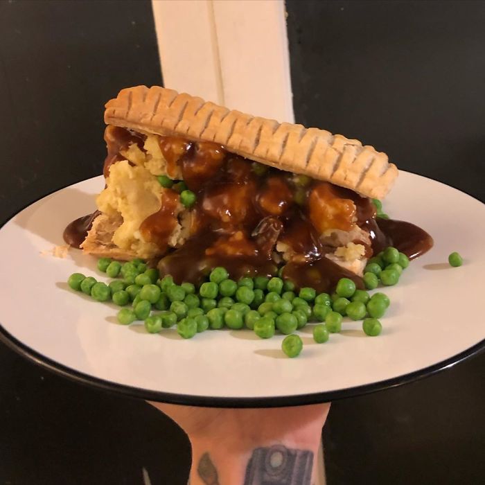 I Put Mash Peas And Gravy Inside Gregg And Then I Put All Of It Inside Me. Clever