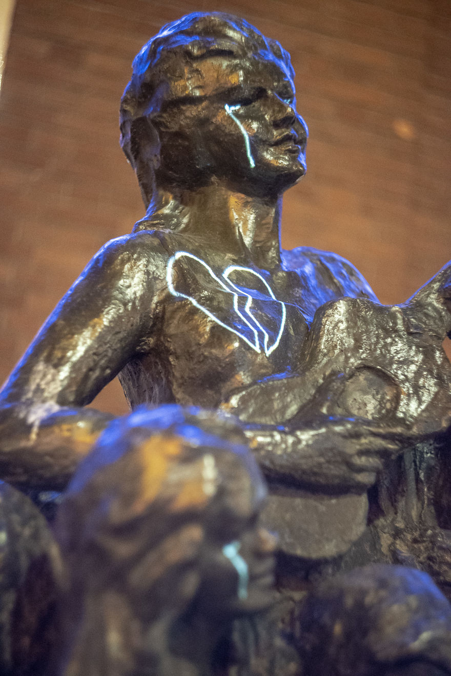 Sad Statue