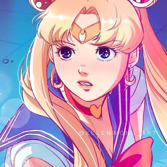Artists All Over Twitter Are Redrawing Sailor Moon In Their Own Style (30 Pics)